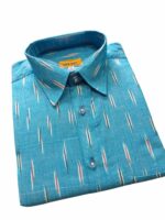 Ikat pure Cotton shirt XXL Size