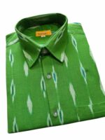 Ikat pure Cotton shirt XXL Size