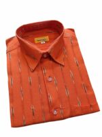 Ikat pure Cotton shirt XXL Size