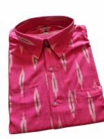 Ikat pure Cotton shirt XL Size