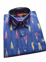 Ikat pure Cotton shirt XL Size