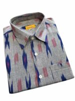Ikat pure Cotton shirt M Size