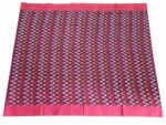 Mercerised Cotton Pochampally Saree with Traditional Ikat Weave - Image 2