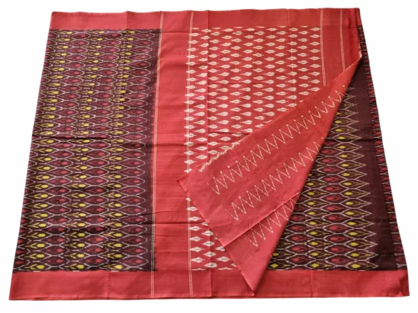 Handwoven Pochampally Saree with Matching Blouse