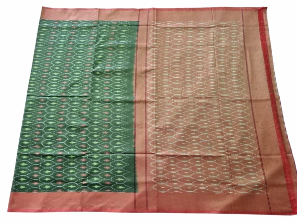 Handwoven Pochampally Saree with Matching Blouse