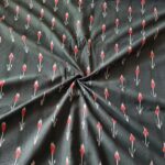 Pure Cotton Fabric – Handwoven Ikat Design