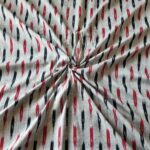 Pure Cotton Fabric – Handwoven Ikat Design