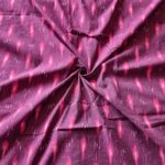 Pure Cotton Fabric – Handwoven Ikat Design