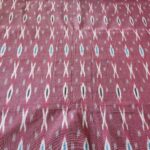 Pure Cotton Fabric – Handwoven Ikat Design - Image 2
