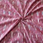 Pure Cotton Fabric – Handwoven Ikat Design