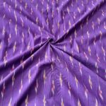 Pure Cotton Fabric – Handwoven Ikat Design