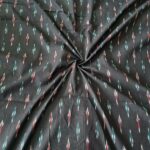Pure Cotton Fabric – Handwoven Ikat Design
