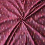 Pure Cotton Fabric – Handwoven Ikat Design