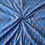 Pure Cotton Fabric – Handwoven Ikat Design