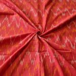 Pure Cotton Fabric – Handwoven Ikat Design