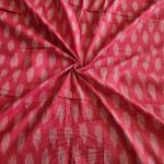 Pure Cotton Fabric – Handwoven Ikat Design