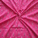Pure Cotton Fabric – Handwoven Ikat Design
