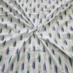 Pure Cotton Fabric – Handwoven Ikat Design