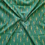Pure Cotton Fabric – Handwoven Ikat Design