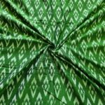 Premium Mercerised Ikat Fabric for Elegant Creations