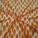 Premium Mercerised Ikat Fabric for Elegant Creations