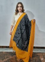 Pure Cotton Pochampally Dupatta handwoven - Image 2