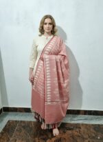 Pure Cotton Pochampally Dupatta handwoven - Image 2