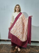 Pure Cotton Pochampally Dupatta handwoven - Image 2