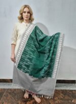 Pure Cotton Pochampally Dupatta handwoven - Image 2