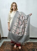 Pure Cotton Pochampally Dupatta handwoven - Image 2