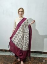 Pure Cotton Pochampally Dupatta handwoven - Image 2