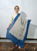 Pure Cotton Pochampally Dupatta handwoven