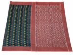 kat Mercerised Cotton pochampally Saree with Matching Blouse