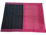 kat Mercerised Cotton pochampally Saree with Matching Blouse
