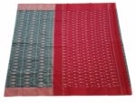 kat Mercerised Cotton pochampally Saree with Matching Blouse