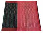 kat Mercerised Cotton pochampally Saree with Matching Blouse