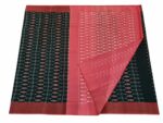 kat Mercerised Cotton pochampally Saree with Matching Blouse - Image 3