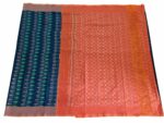 kat Mercerised Cotton pochampally Saree with Matching Blouse