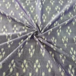 Premium Mercerised Ikat Fabric for Elegant Creations