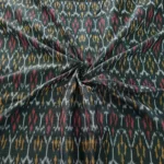 Premium Mercerised Ikat Fabric for Elegant Creations