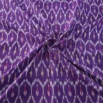 Premium Mercerised Ikat Fabric for Elegant Creations