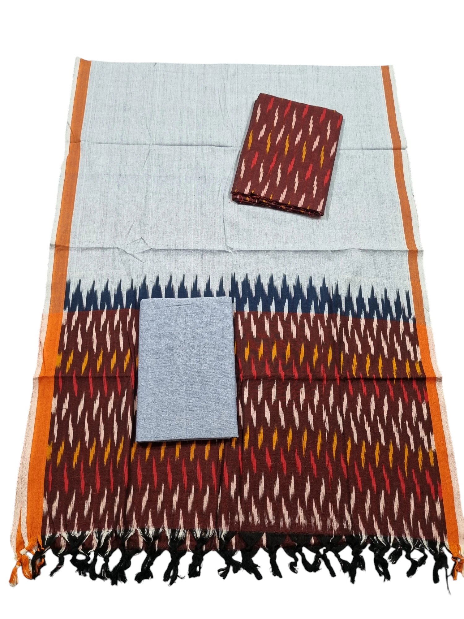 2025/10/1000398468.jpg Pochamaplly Cotton Suits for Women - Stylish & Comfortable unstitched - Image 1