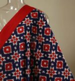 Premium Telia Fabric โ Blue & Red - Image 2
